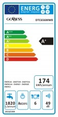 Goddess DTC656MW8 mosogatógép Konyhai termékek - Mosogatógép - Normál (60cm) szabadonálló mosogatógép - 325516