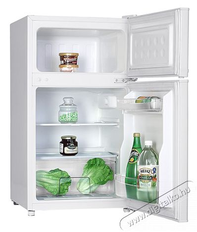 Goddess RDE085GW8AF HŰTŐ FELÜLFAGYASZTÓS Konyhai termékek - Hűtő, fagyasztó (szabadonálló) - Felülfagyasztós kombinált hűtő