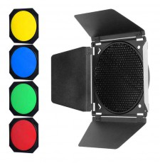 Godox BD-04 négyszárnyú fényterelő szett Fotó-Videó kiegészítők - Fényterelő - Négyszárnyú fényterelő - 346279