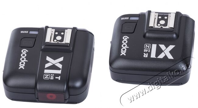 Godox X1-N TTL Nikon vakuvezérlő (adó + vevő) Fotó-Videó kiegészítők - Vaku kiegészítő - Jeladó / távkioldó - 310798