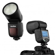 Godox V1-F körfejű rendszervaku TTL HSS (Fuji) Fotó-Videó kiegészítők - Vaku - Rendszer vaku - 354767