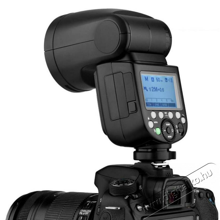 Godox V1-F körfejű rendszervaku TTL HSS (Fuji) Fotó-Videó kiegészítők - Vaku - Rendszer vaku - 354767