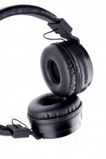 Gogen GOGHBTM21B Bluetooth mikrofonos fejhallgató - fekete Audio-Video / Hifi / Multimédia - Fül és Fejhallgatók - Fejhallgató mikrofonnal / headset - 320139