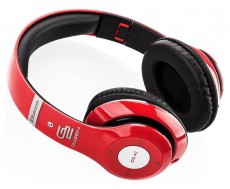 Gogen GOGHBTM41RR Bluetooth mikrofonos fejhallgató - piros Audio-Video / Hifi / Multimédia - Fül és Fejhallgatók - Fejhallgató mikrofonnal / headset - 320141