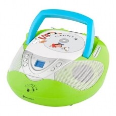 Gogen MAXIRADIOG hordozható CD-s rádiómagnó - zöld Audio-Video / Hifi / Multimédia - Hordozható CD / DVD / Multimédia készülék - Hordozható CD / Multimédia rádiómagnó / Boombox - 291824