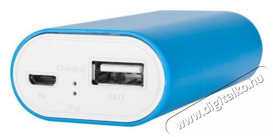 Gogen PB40001BLW Powerbank (4000mAh) - kék Mobil / Kommunikáció / Smart - Powerbank / Külső akkumulátor és töltő - 318428