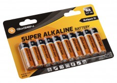 Gogen R06ALKALINE10 Super Alkaline AA Elem, 10 db Akkuk és töltők - Elem - 296652