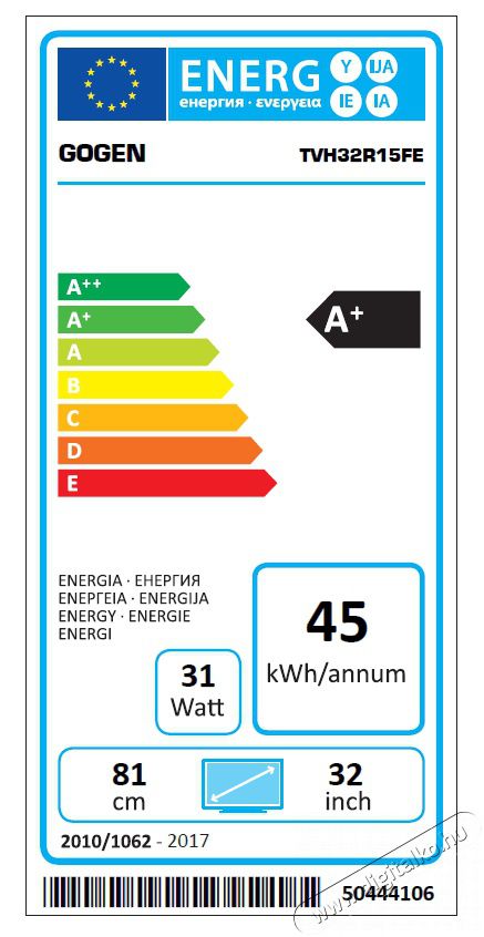 Gogen TVH 32R15 FE HD Ready Smart LED televízió ajándél Bluetooth fejhallgató Televíziók - LED televízió - 720p HD Ready felbontású - 338519