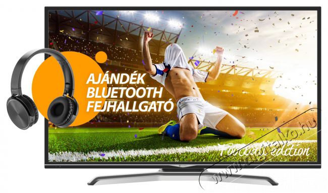 Gogen TVU 43V37 FE Ultra HD Smart LED televízió ajándék Bluetooth fejhallgató Televíziók - LED televízió - UHD 4K felbontású - 339316