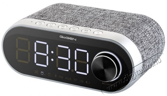Gogen RC212BTG bluetooth ébresztőórás rádió Audio-Video / Hifi / Multimédia - Hordozható, vezeték nélküli / bluetooth hangsugárzó - Hordozható, vezeték nélküli / bluetooth hangsugárzó - 362549