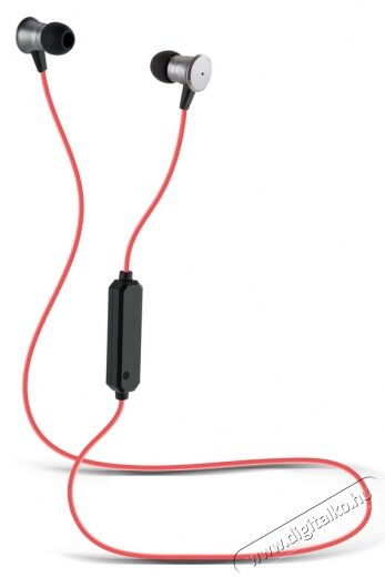 Gogen GOGEBTM81R Bluetooth piros szilikonos fülhallgató Audio-Video / Hifi / Multimédia - Fül és Fejhallgatók - Fülhallgató mikrofonnal / headset - 332514