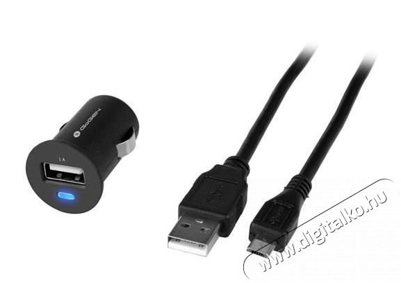 Gogen CH12C autós USB töltő Autóhifi / Autó felszerelés - Autós töltő / szivargyújtó adapter
