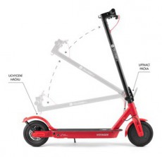 Gogen S501R ELEKTROMOS ROLLER Háztartás / Otthon / Kültér - Játék / Sport - Roller / segway / gördeszka - 373801