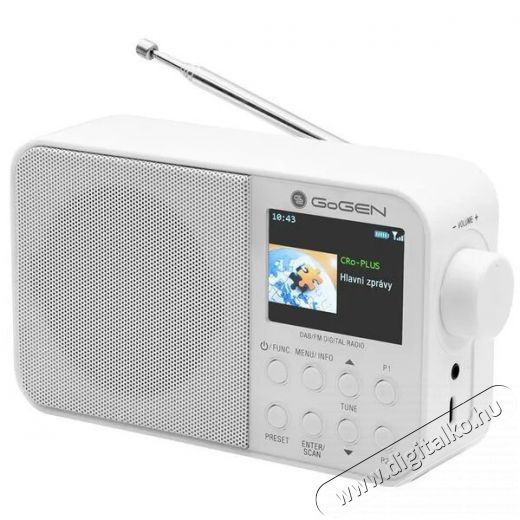 Gogen DAB500BTCW dab rádió Audio-Video / Hifi / Multimédia - Rádió / órás rádió - Internet webrádió - 378624