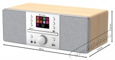Gogen IR 267 BT DAB Audio-Video / Hifi / Multimédia - Rádió / órás rádió - Asztali rádió - 511444