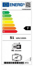 Gogen TVU 43X350 GWEB Telev&iacute;zi&oacute;k - LED telev&iacute;zi&oacute; - UHD 4K felbont&aacute;s&uacute; - 511942