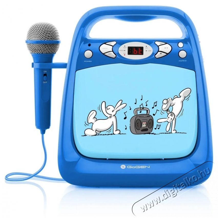 Gogen Bob &eacute;s Bobek CD KARAOKE - k&eacute;k r&aacute;di&oacute; H&aacute;ztart&aacute;s / Otthon / K&uuml;lt&eacute;r - J&aacute;t&eacute;k / Sport - Kreat&iacute;v / k&eacute;szs&eacute;gfejlesztő j&aacute;t&eacute;k - 531806