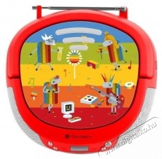 Gogen CD lej&aacute;tsz&oacute; gyerekeknek, piros H&aacute;ztart&aacute;s / Otthon / K&uuml;lt&eacute;r - J&aacute;t&eacute;k / Sport - Kreat&iacute;v / k&eacute;szs&eacute;gfejlesztő j&aacute;t&eacute;k - 531803