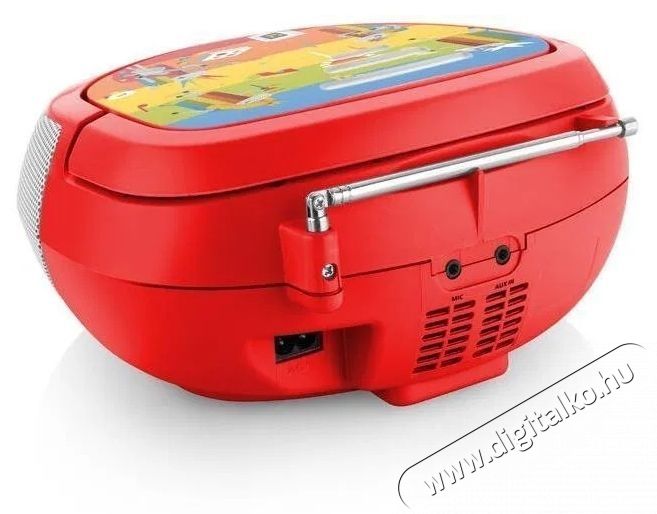 Gogen CD lej&aacute;tsz&oacute; gyerekeknek, piros H&aacute;ztart&aacute;s / Otthon / K&uuml;lt&eacute;r - J&aacute;t&eacute;k / Sport - Kreat&iacute;v / k&eacute;szs&eacute;gfejlesztő j&aacute;t&eacute;k - 531803