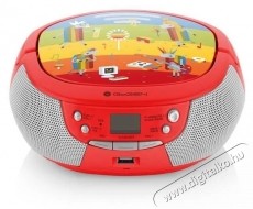 Gogen CD lej&aacute;tsz&oacute; gyerekeknek, piros H&aacute;ztart&aacute;s / Otthon / K&uuml;lt&eacute;r - J&aacute;t&eacute;k / Sport - Kreat&iacute;v / k&eacute;szs&eacute;gfejlesztő j&aacute;t&eacute;k - 531803