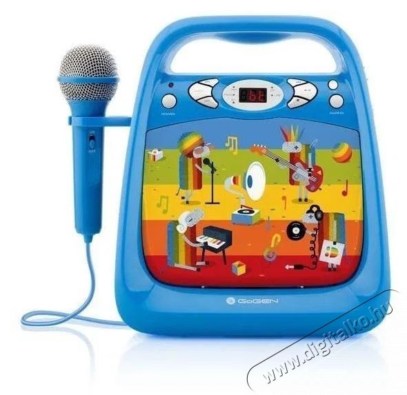 Gogen Karaoke B, gyerekeknek, k&eacute;k CD lej&aacute;tsz&oacute; H&aacute;ztart&aacute;s / Otthon / K&uuml;lt&eacute;r - J&aacute;t&eacute;k / Sport - Kreat&iacute;v / k&eacute;szs&eacute;gfejlesztő j&aacute;t&eacute;k - 531804