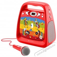 Gogen Karaoke R, gyermek, piros CD lej&aacute;tsz&oacute; H&aacute;ztart&aacute;s / Otthon / K&uuml;lt&eacute;r - J&aacute;t&eacute;k / Sport - Kreat&iacute;v / k&eacute;szs&eacute;gfejlesztő j&aacute;t&eacute;k - 531805
