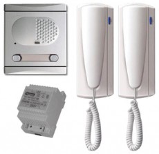 Golmar 4220/AL társasházi kaputelefon komplett szett (D_101586) Háztartás / Otthon / Kültér - Lakásfelszerelés - Csengő - 334992