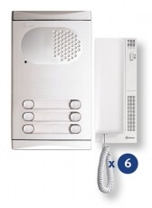 Golmar 4260/AL társasházi kaputelefon komplett szett (D_101588) Háztartás / Otthon / Kültér - Lakásfelszerelés - Csengő - 334993