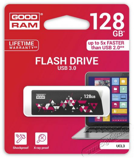 Goodram 128GB USB3.0 UCL3 (UCL3-1280K0R11) pendrive - fekete Egyéb - Nem forgalmazzuk ! - 337120