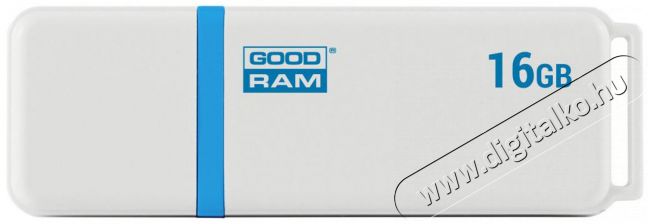 Goodram 16GB USB2.0 UMO2 (UMO2-0160WER11) pendrive - grafit fehér Memória kártya / Pendrive - Pendrive - 337139