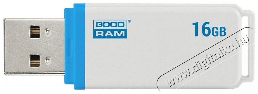 Goodram 16GB USB2.0 UMO2 (UMO2-0160WER11) pendrive - grafit fehér Memória kártya / Pendrive - Pendrive - 337139