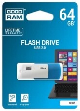 Goodram 64GB USB2.0 UCO2 (UCO2-0640MXR11) pendrive kék-fehér Egyéb - Nem forgalmazzuk ! - 337207