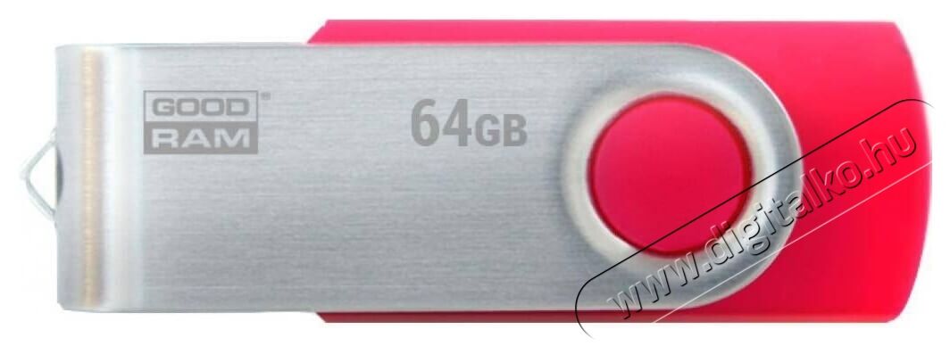 Goodram 64GB USB3.0 UTS3 (UTS3-0640R0R11) Flash Drive - Piros Memória kártya / Pendrive - Pendrive - 337219