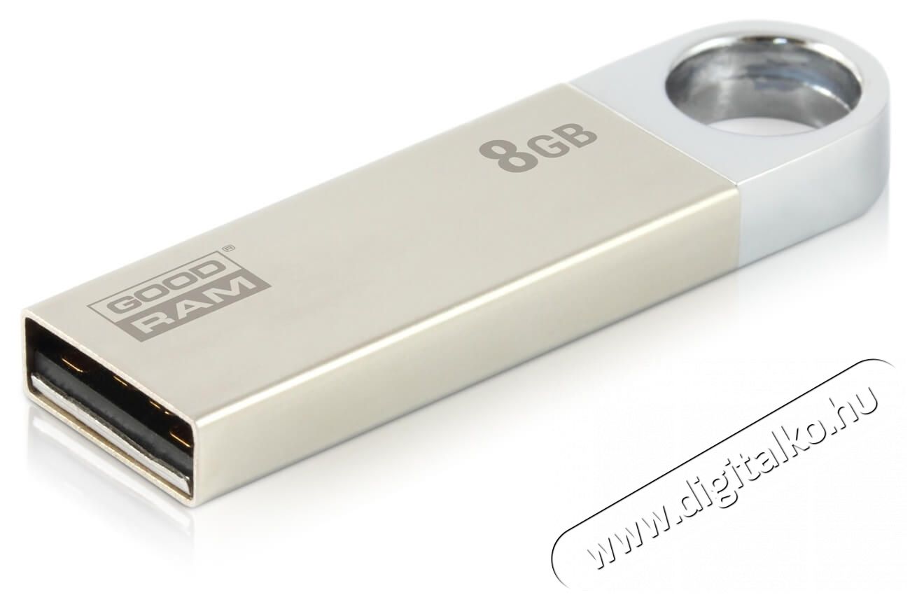 Goodram 8GB USB2.0 UUN2 (UUN2-0080S0R11) pendrive - ezüst Egyéb - Nem forgalmazzuk ! - 337239