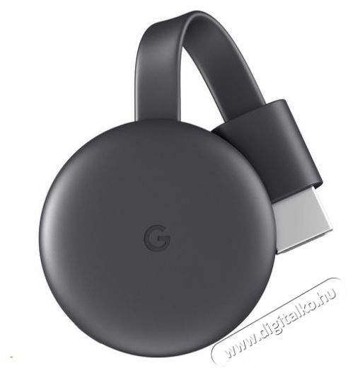 Google Chromecast 3 GA00439 Streaming m&eacute;dialej&aacute;tsz&oacute; Audio-Video / Hifi / Multim&eacute;dia - CD / DVD / Blu-Ray / Multim&eacute;dia k&eacute;sz&uuml;l&eacute;k - Multim&eacute;dia lej&aacute;tsz&oacute; - 383690
