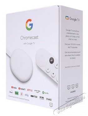 Google GA03131 Chromecast + TV (HD) m&eacute;dialej&aacute;tsz&oacute; Audio-Video / Hifi / Multim&eacute;dia - CD / DVD / Blu-Ray / Multim&eacute;dia k&eacute;sz&uuml;l&eacute;k - Multim&eacute;dia lej&aacute;tsz&oacute; - 462293