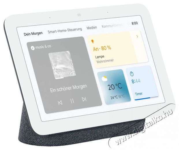 Google Nest Hub (2nd gen) Charcoal - EU Mobil / Kommunikáció / Smart - Okos eszköz - Egyéb okos eszköz - 508104