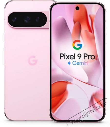 Google Pixel 9 Pro 128GB Rose Quartz Mobil / Kommunikáció / Smart - Okostelefon - Android - 527208