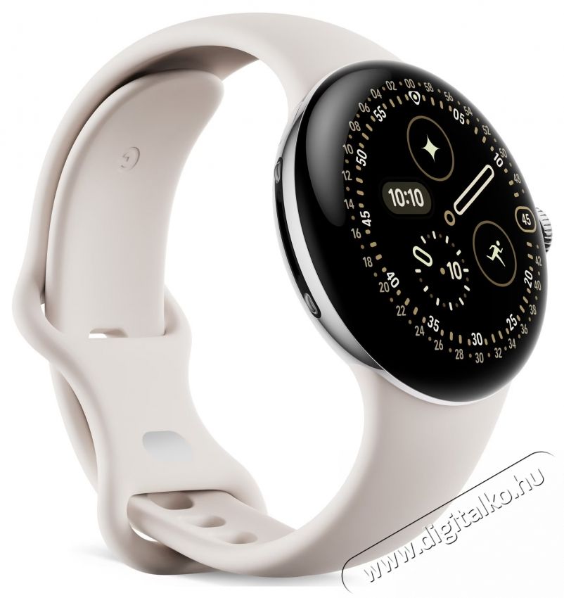 Google Pixel Watch 4 okos&oacute;ra, 41 mm, Porcel&aacute;n/Ez&uuml;st Mobil / Kommunik&aacute;ci&oacute; / Smart - Okos eszk&ouml;z - Okos&oacute;ra - 536616