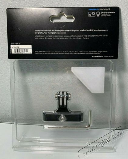 GoPro Pro Seat Rail Mount rögzítő (AMBSM-001) Fényképezőgép / kamera - Sport kamera tartozékok - Rögzítő / adapter - 308938