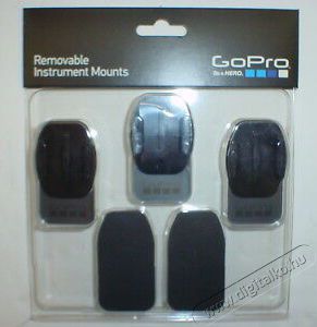 GoPro Removable Instrument Mount (AMRAD-001) Könnyen eltávolítható öntapadós tartók Fényképezőgép / kamera - Sport kamera tartozékok - Rögzítő / adapter - 280317