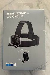 GoPro Headstrap + QuickClip (ACHOM-001) Fejpánt és gyorsrögzítő Fényképezőgép / kamera - Sport kamera tartozékok - Rögzítő / adapter - 280274