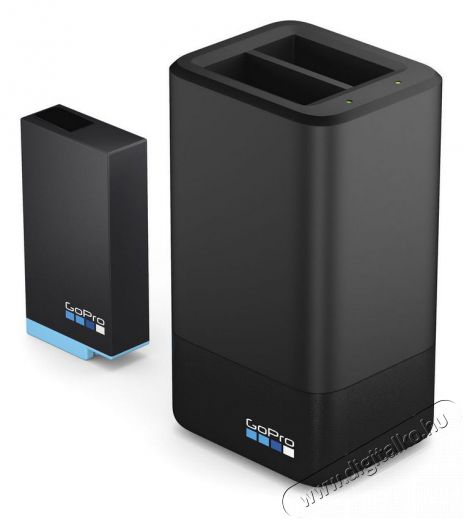 GoPro ACDBD-001 Dual töltő + akkumulátor Fényképezőgép / kamera - Sport kamera tartozékok - Akkumulátor / töltő - 354319
