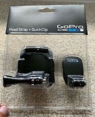 GoPro Headstrap + QuickClip (ACHOM-001) Fejpánt és gyorsrögzítő Fényképezőgép / kamera - Sport kamera tartozékok - Rögzítő / adapter - 280274