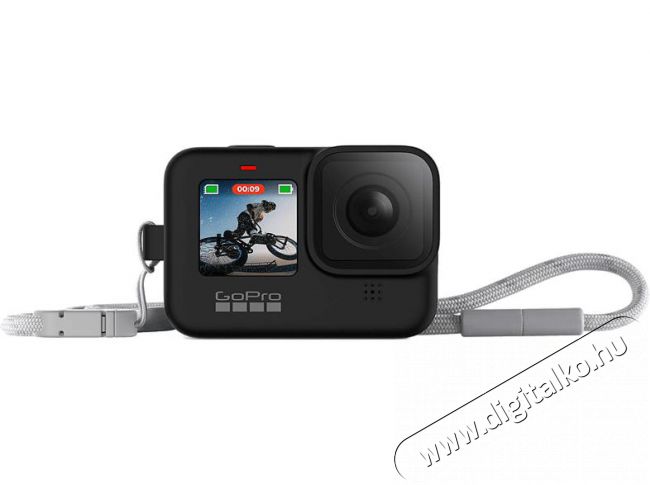 GoPro Sleeve Black (Hero 9 Black) fényképezőgép tok és zsinór Fényképezőgép / kamera - Sport kamera tartozékok - Tok - 375826