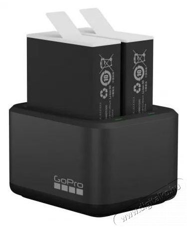 GoPro Dual Battery Charger + Enduro BatteryHero9/10/11 Fényképezőgép / kamera - Sport kamera tartozékok - Akkumulátor / töltő - 399180