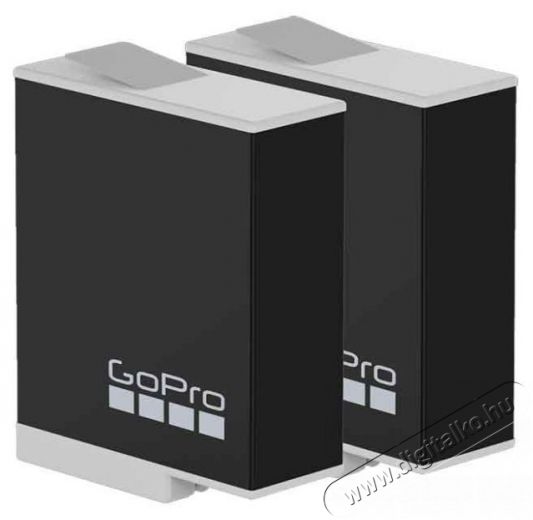 GoPro Rechargable Battery Enduro 2-packHero9/10/11 - ADBAT-211 Fényképezőgép / kamera - Sport kamera tartozékok - Akkumulátor / töltő - 399742