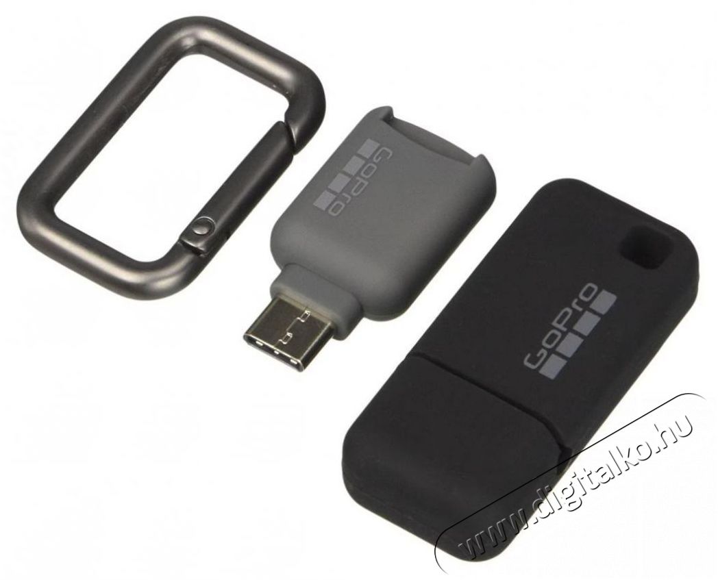 GoPro Quik Key (USB-C) Mobile microSD k&aacute;rtyaolvas&oacute; Mem&oacute;ria k&aacute;rtya / Pendrive - K&aacute;rtya olvas&oacute; - 333621