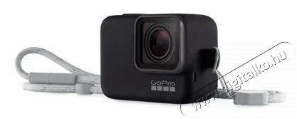 GoPro AJSST-001 Sleeve + Lanyard HERO 8 Black fekete szilikon tok és pánt Fényképezőgép / kamera - Sport kamera tartozékok - Tok - 408173