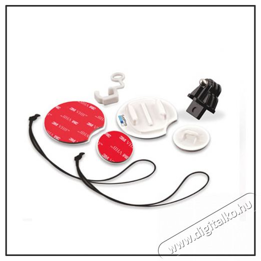 GoPro Surf Mounts (ASURF-001) Öntapadós rögzítő Fényképezőgép / kamera - Sport kamera tartozékok - Rögzítő / adapter - 280276
